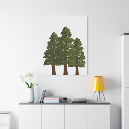 Coastal Redwood Canvas Print – Wall Art