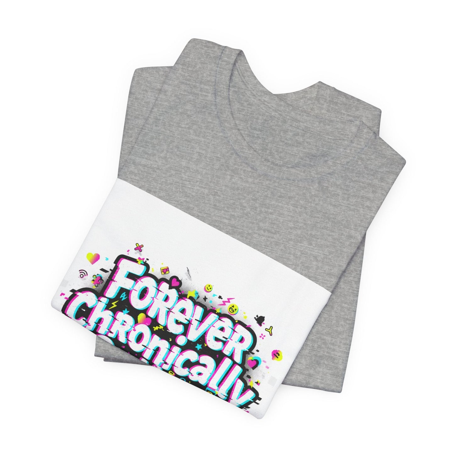 Forever Chronically Online Tee | meme shirt, brainrot, internet slang