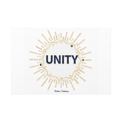 UNITY Canvas, Matte Stretched 1.25" | Dry January sober curious decor