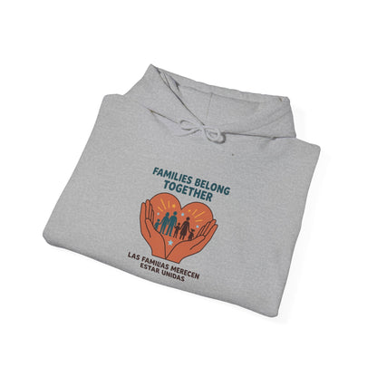 Families Belong Together Hoodie | family unity, solidarity, immigrant rights