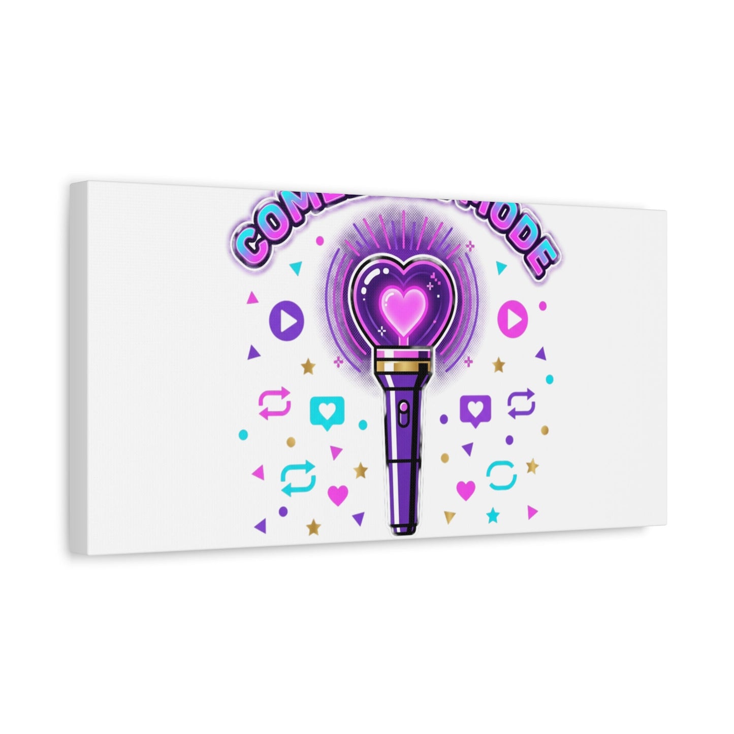 Comeback Mode Lightstick Canvas | K-pop Comeback, Streaming Squad