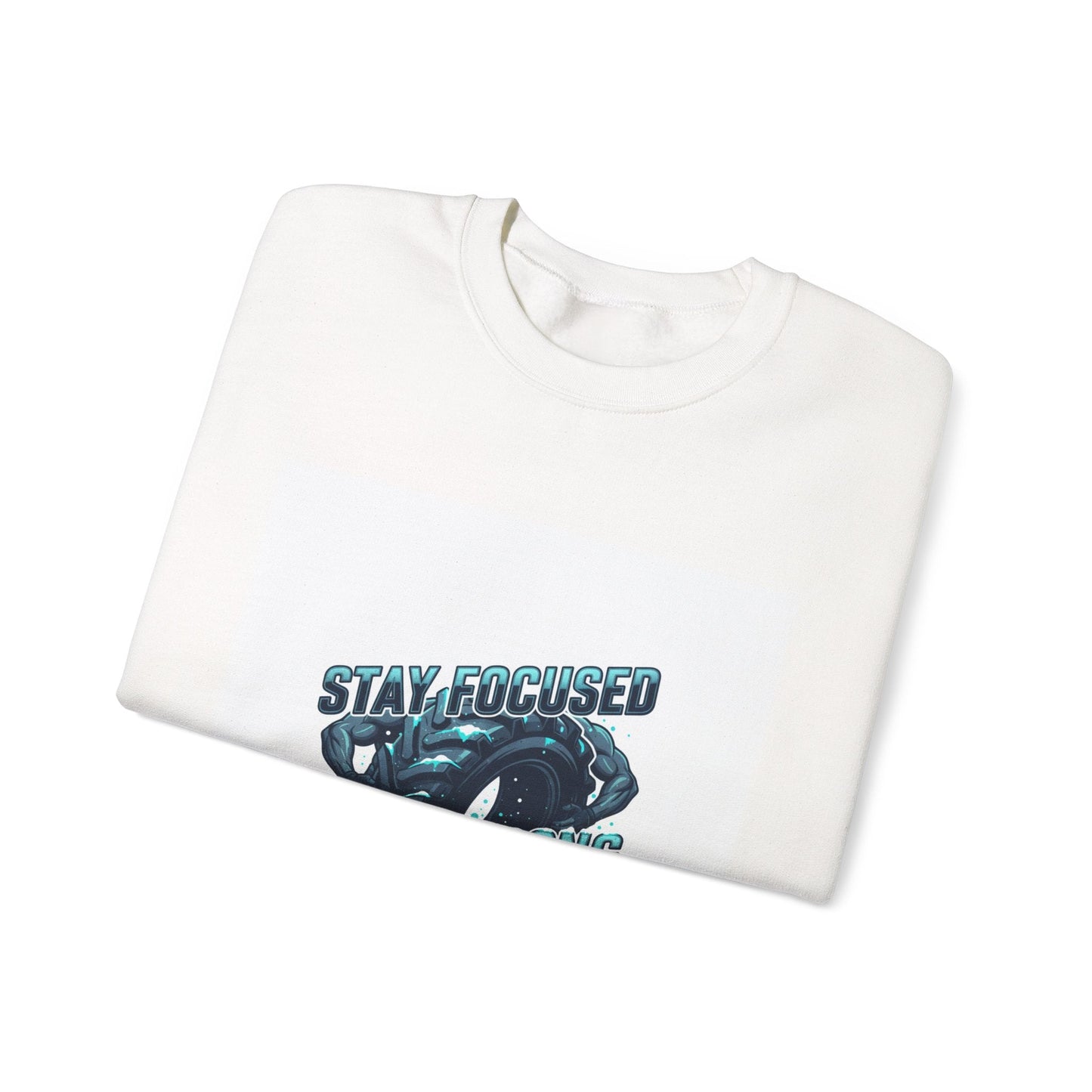 Stay Focused Stay Strong Sweatshirt | winter workout shirt, gym motivation