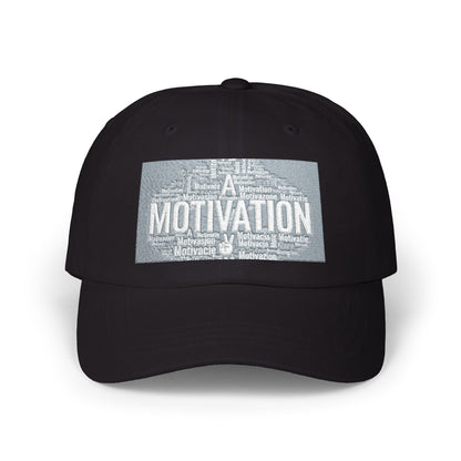Motivation Is a Universal Language Dad Cap — Classic Embroidered Baseball Hat