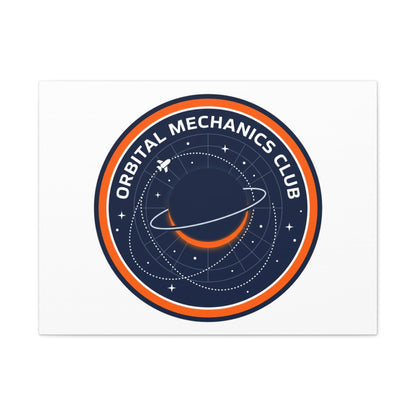 Orbital Mechanics Club Canvas | mission patch, space science