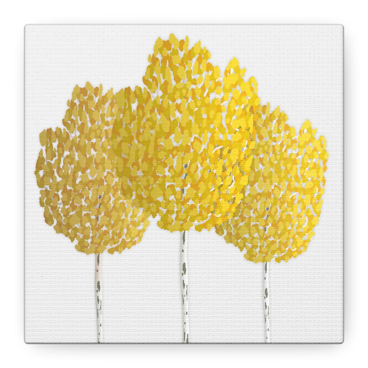Fall Aspen Canvas Print – Wall Art