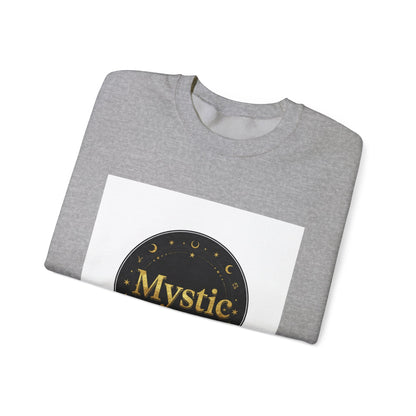 Mystic circle occult typography Sweatshirt | tarot typography, esoteric print