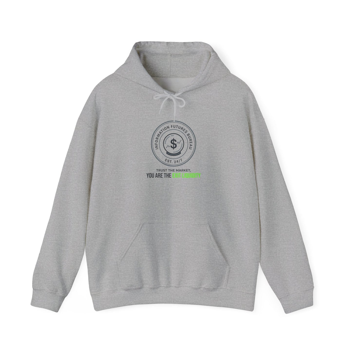 Insider Trading Satire Hoodie | prediction markets, finance humor