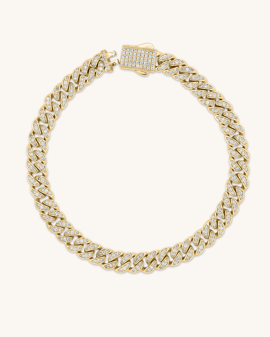 6mm Monaco Cuban Bracelet
