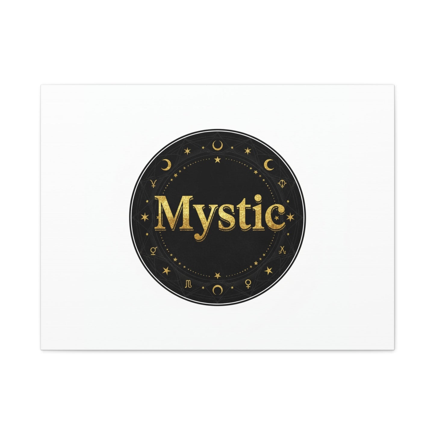 Mystic Circle tarot poster | occult type, esoteric print