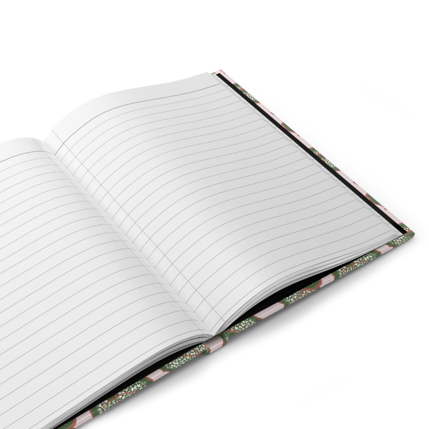 Begonia Pattern Hardcover Journal
