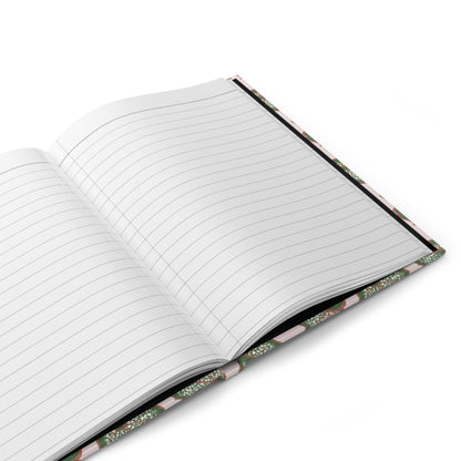 Begonia Pattern Hardcover Journal