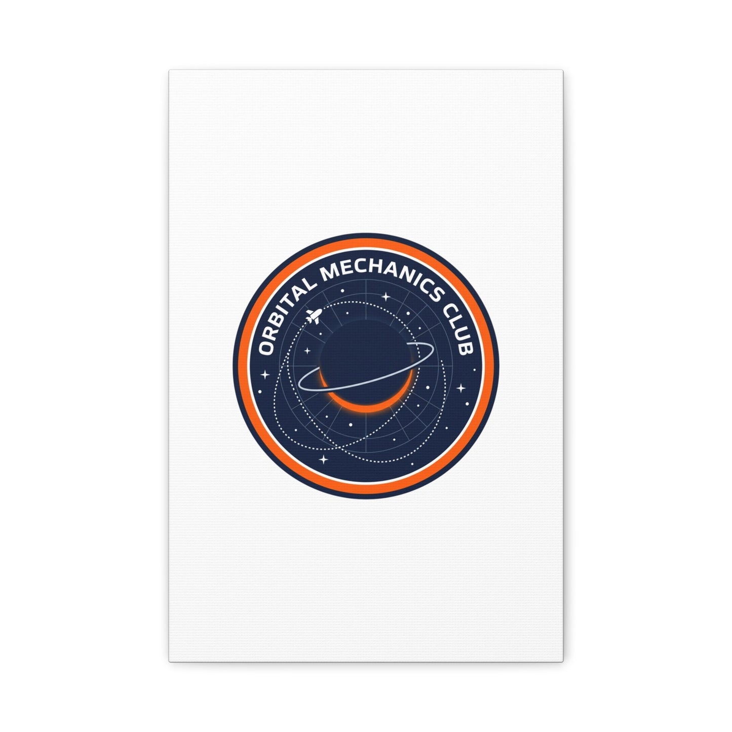 Orbital Mechanics Club Canvas | mission patch, space science