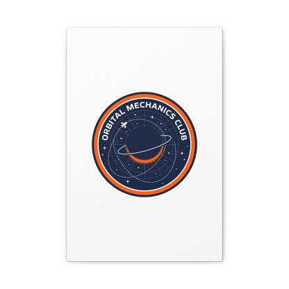 Orbital Mechanics Club Canvas | mission patch, space science