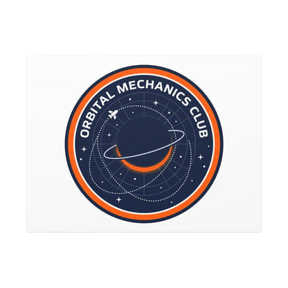 Orbital Mechanics Club Canvas | mission patch, space science