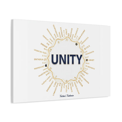 UNITY Canvas, Matte Stretched 1.25" | Dry January sober curious decor