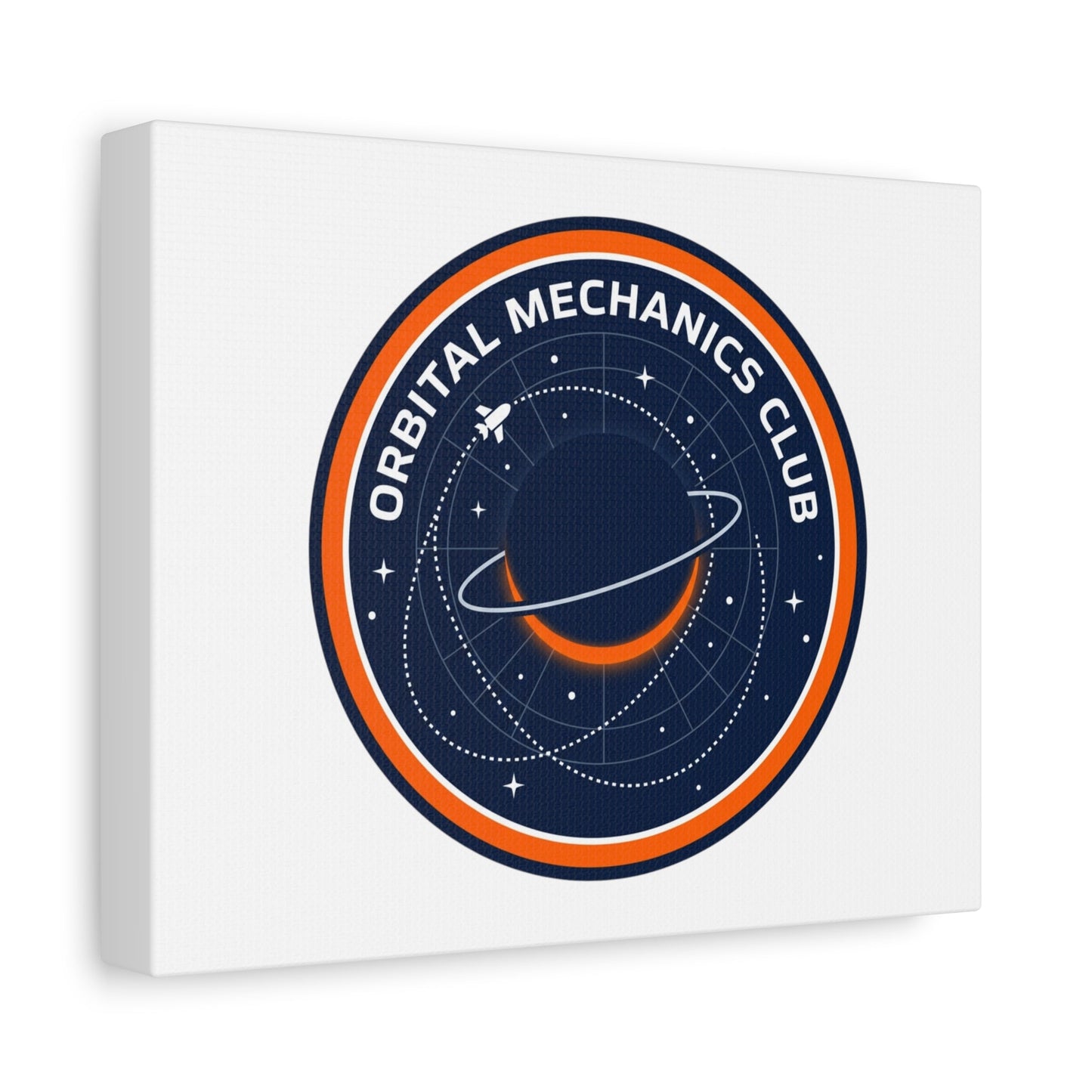 Orbital Mechanics Club Canvas | mission patch, space science