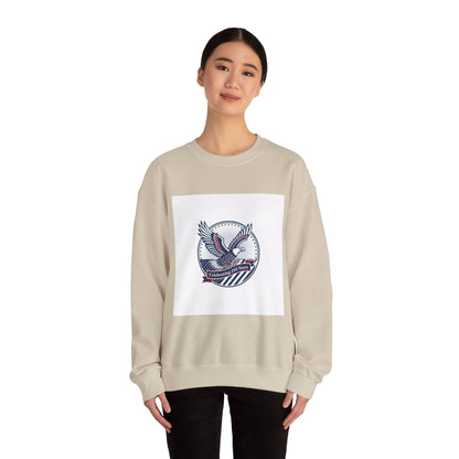 Semiquincentennial Eagle Emblem Crewneck Sweatshirt | 250th Anniversary USA 1776‑2026