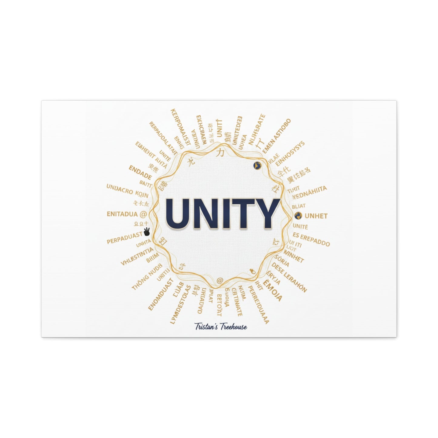 UNITY Canvas, Matte Stretched 1.25" | Dry January sober curious decor