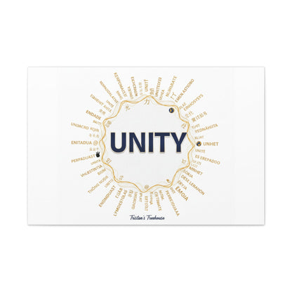 UNITY Canvas, Matte Stretched 1.25" | Dry January sober curious decor
