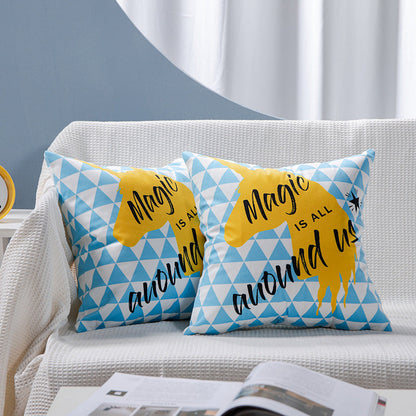 Pillow Cover Pillow Cushion Pillow Home For lunch Break Contains Core