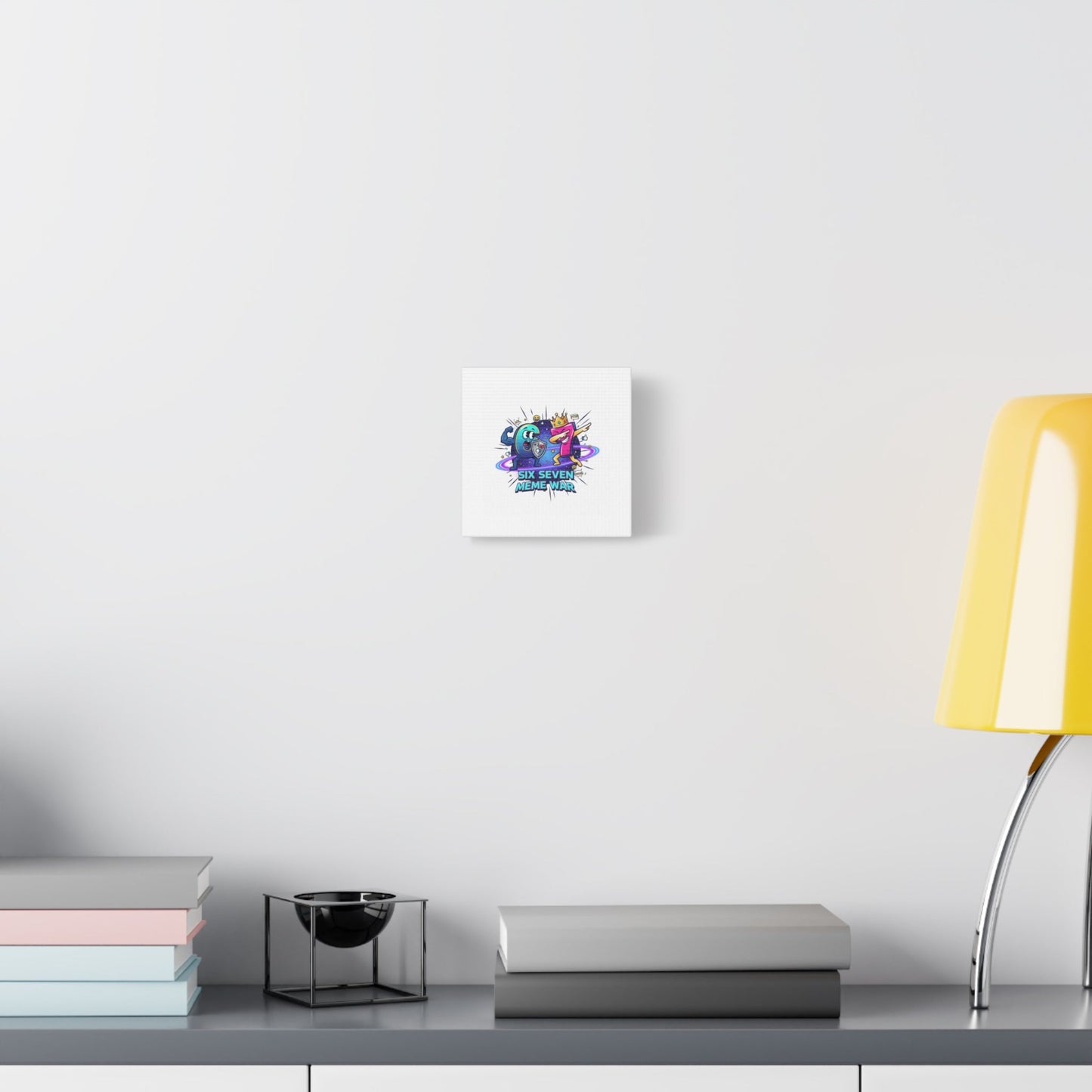 Six Seven Meme War Canvas | Legendary Internet Battle Art, Viral Culture Wall Decor