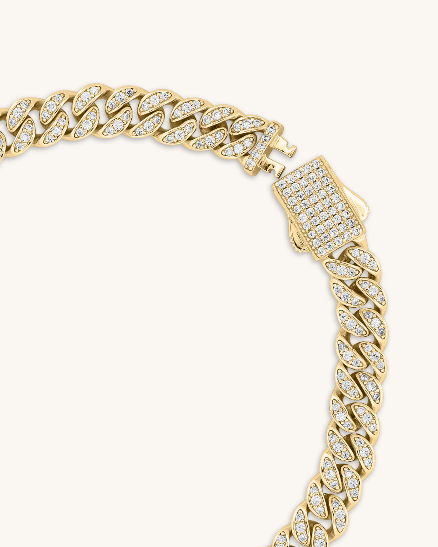 6mm Monaco Cuban Chain