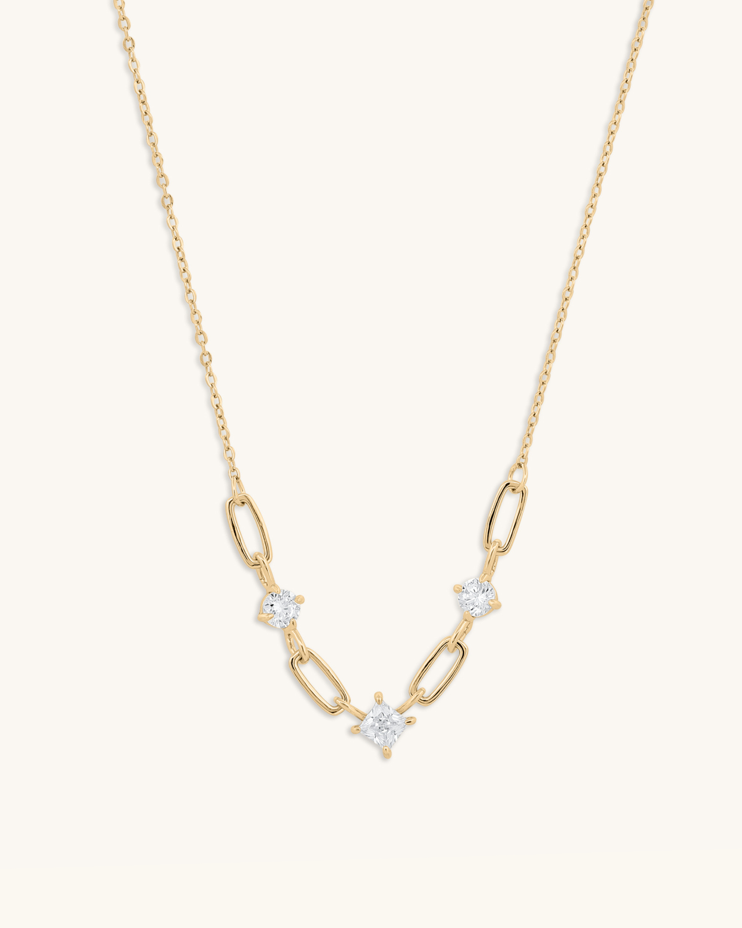 Three Spark Necklace
