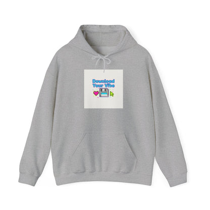 Download Your Vibe Hoodie | Y2K retro tech, pixel UI nostalgia