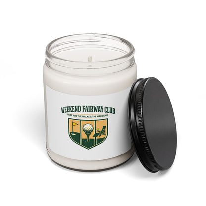Weekend Fairway Club Candle – Golf Soy Candle, 9oz | Clubhouse Edition