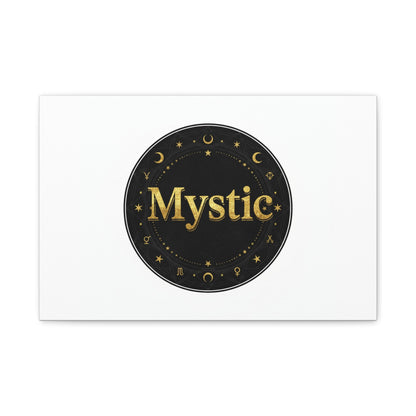 Mystic Circle tarot poster | occult type, esoteric print