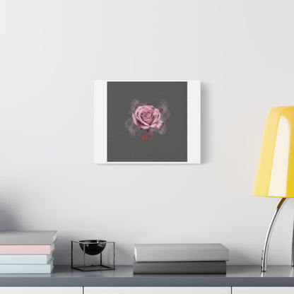 6 7 Valentine's Canvas | Viral Gothic Rose Wall Art | 6 7 Meaning Dark Romance