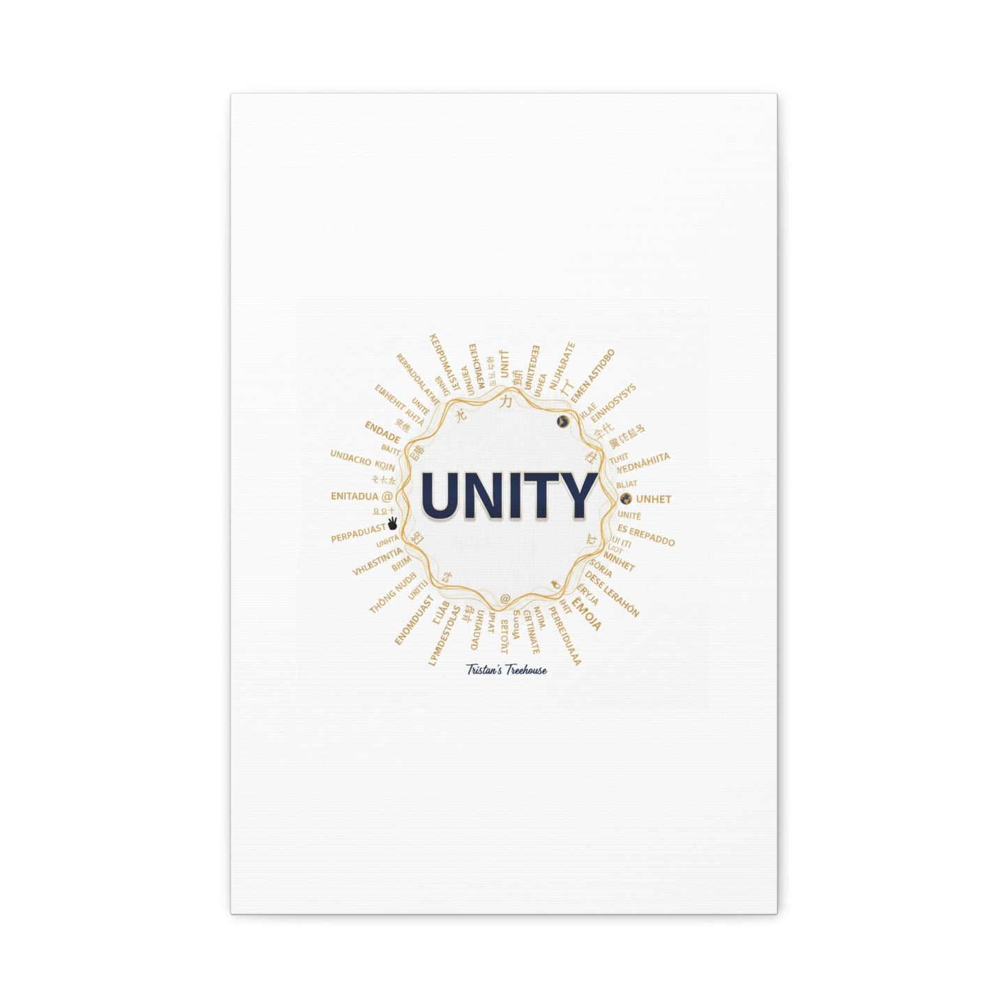 UNITY Canvas, Matte Stretched 1.25" | Dry January sober curious decor