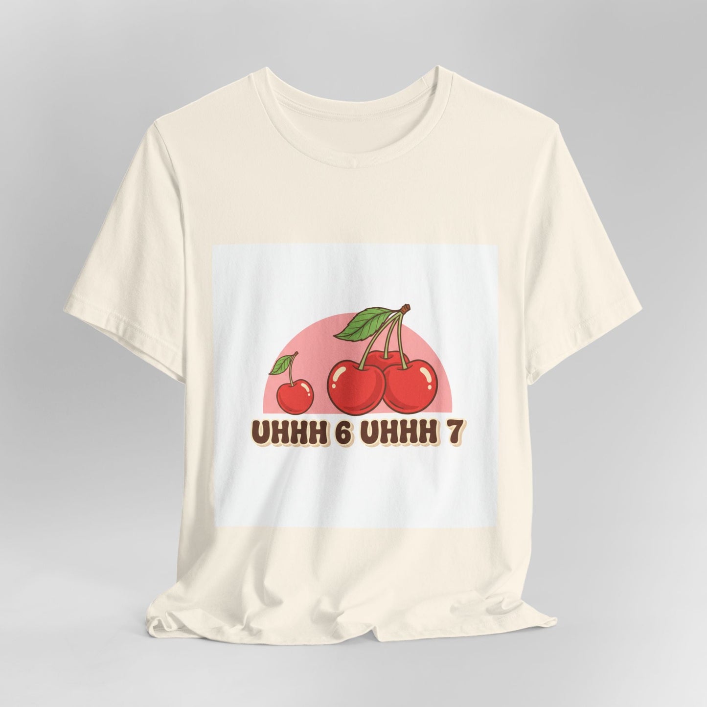 Retro Cherry Graphic Tee | kawaii fruit design, vintage cherry shirt