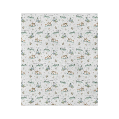 My Soul Longs Minky Blanket
