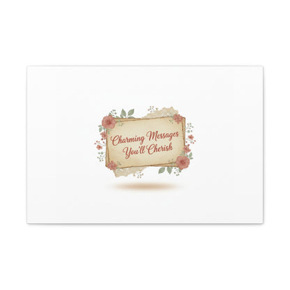 Love Letter Collage Canvas, Vintage Letter Art, Wax Seal Romance Print