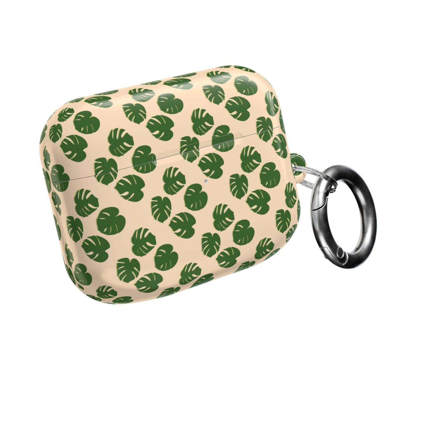 Monstera Pattern AirPod Case