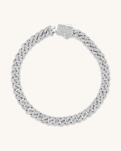 6mm Monaco Cuban Bracelet