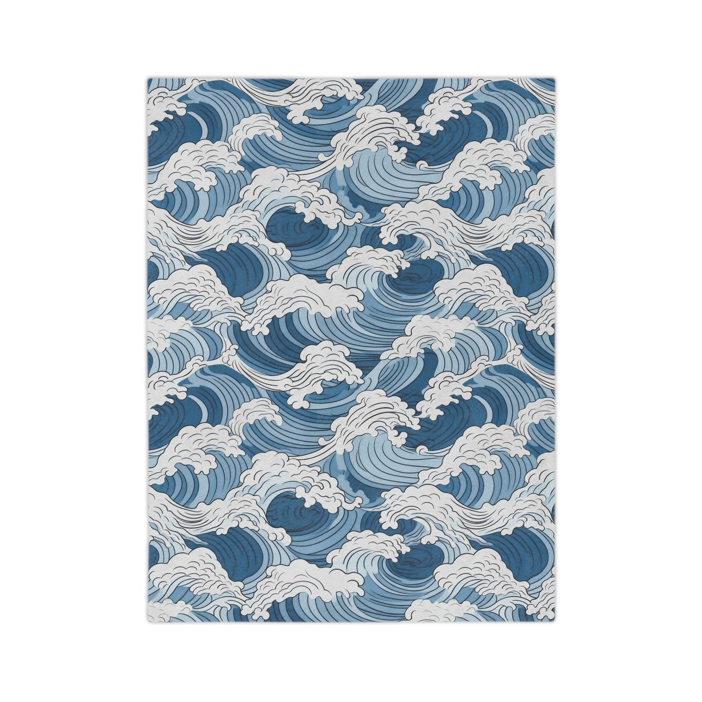Through The Waters Minky Blanket
