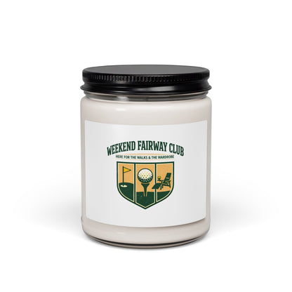 Weekend Fairway Club Candle – Golf Soy Candle, 9oz | Clubhouse Edition