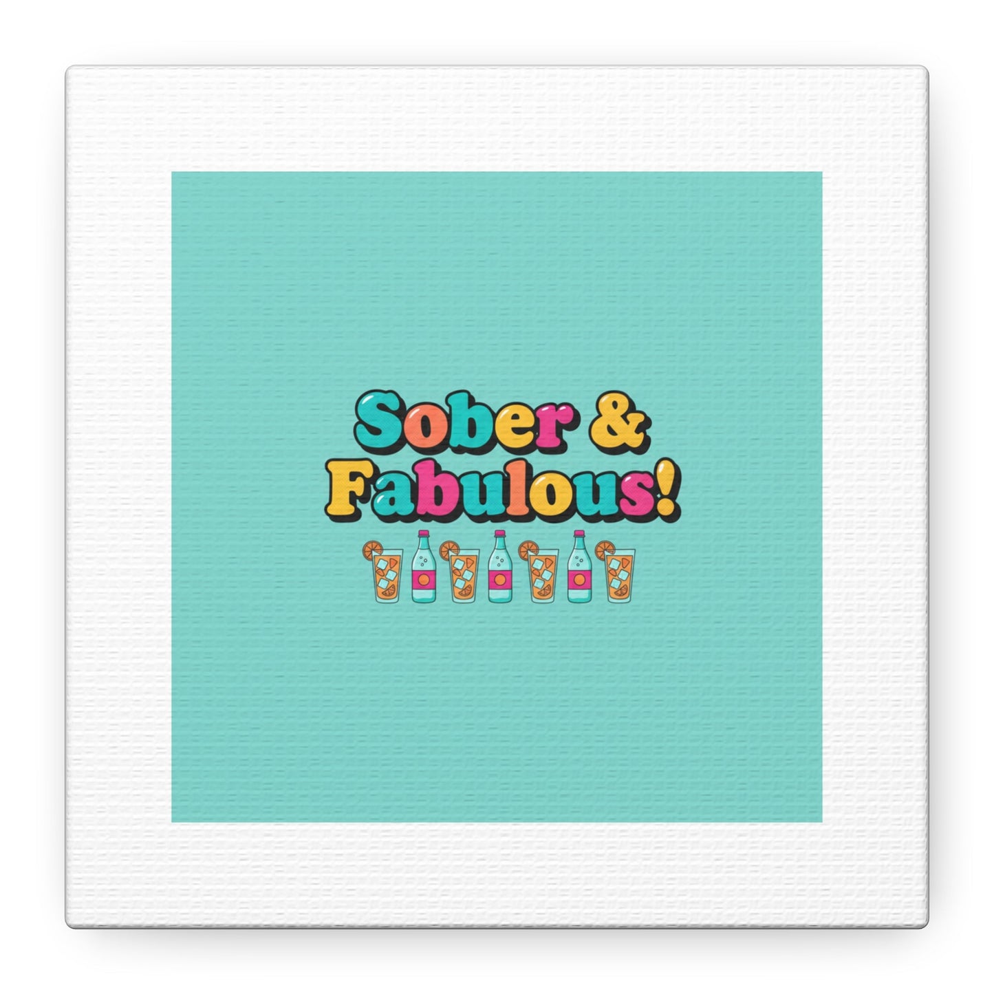 Sober & Fabulous! Canvas | Dry January, Mocktail Trend