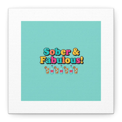 Sober & Fabulous! Canvas | Dry January, Mocktail Trend