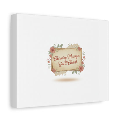 Love Letter Collage Canvas, Vintage Letter Art, Wax Seal Romance Print