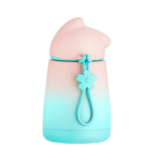 Korean Version Cat Gradient Color Thermos Cup Korea