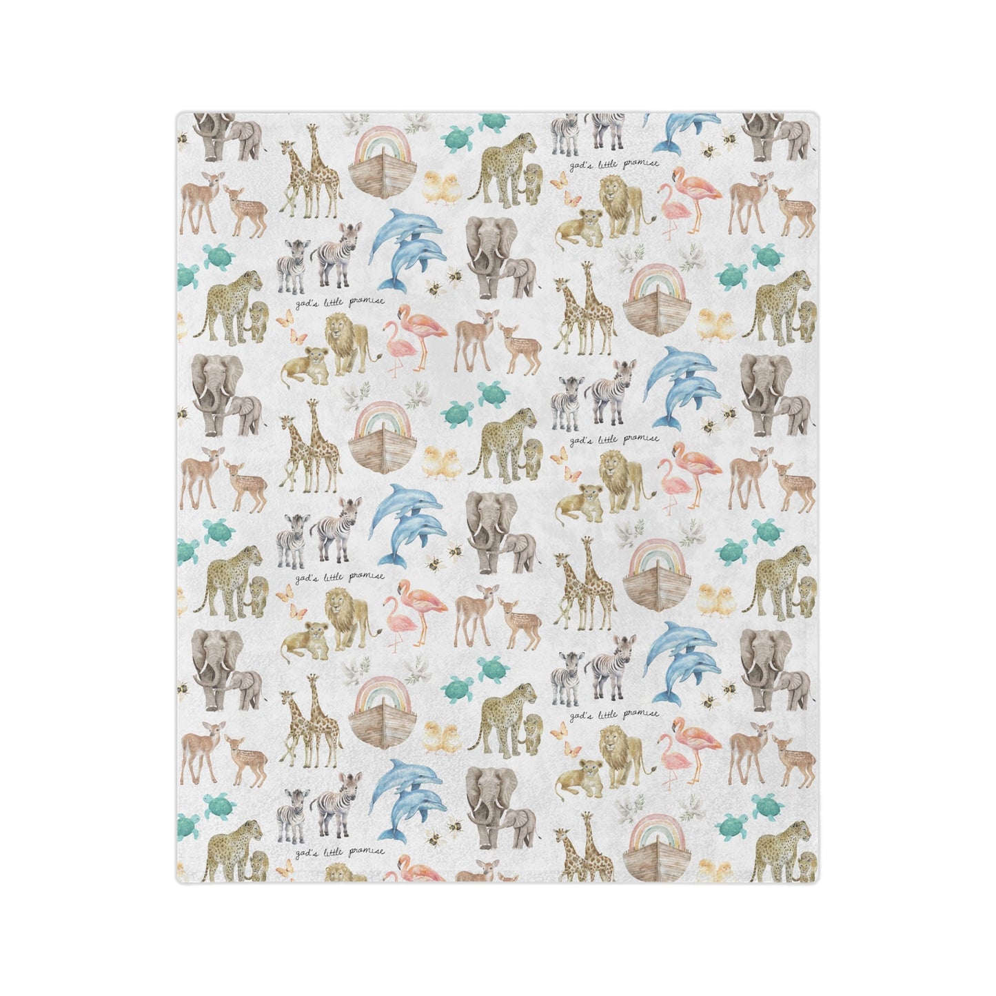 God's Little Promise Minky Blanket