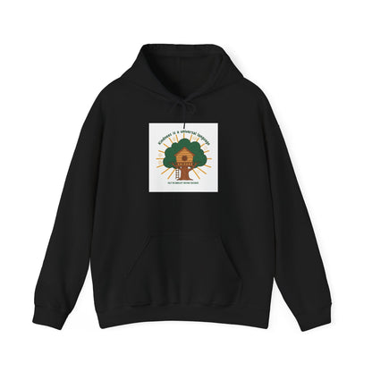Planting Trees, Not Problems Hoodie | eco humor, sustainable living