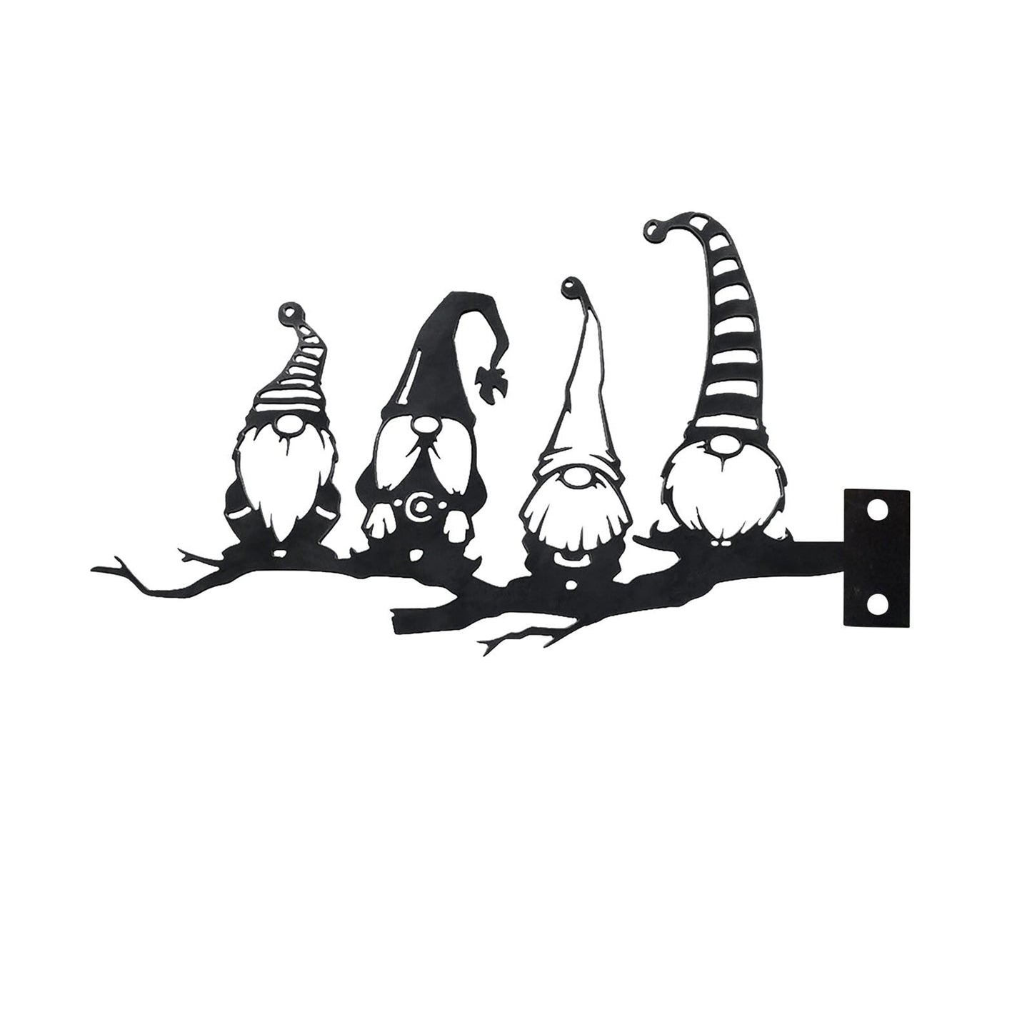 Dwarf Metal Garden Decoration Art Deco Art Silhouette