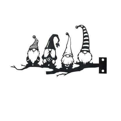 Dwarf Metal Garden Decoration Art Deco Art Silhouette