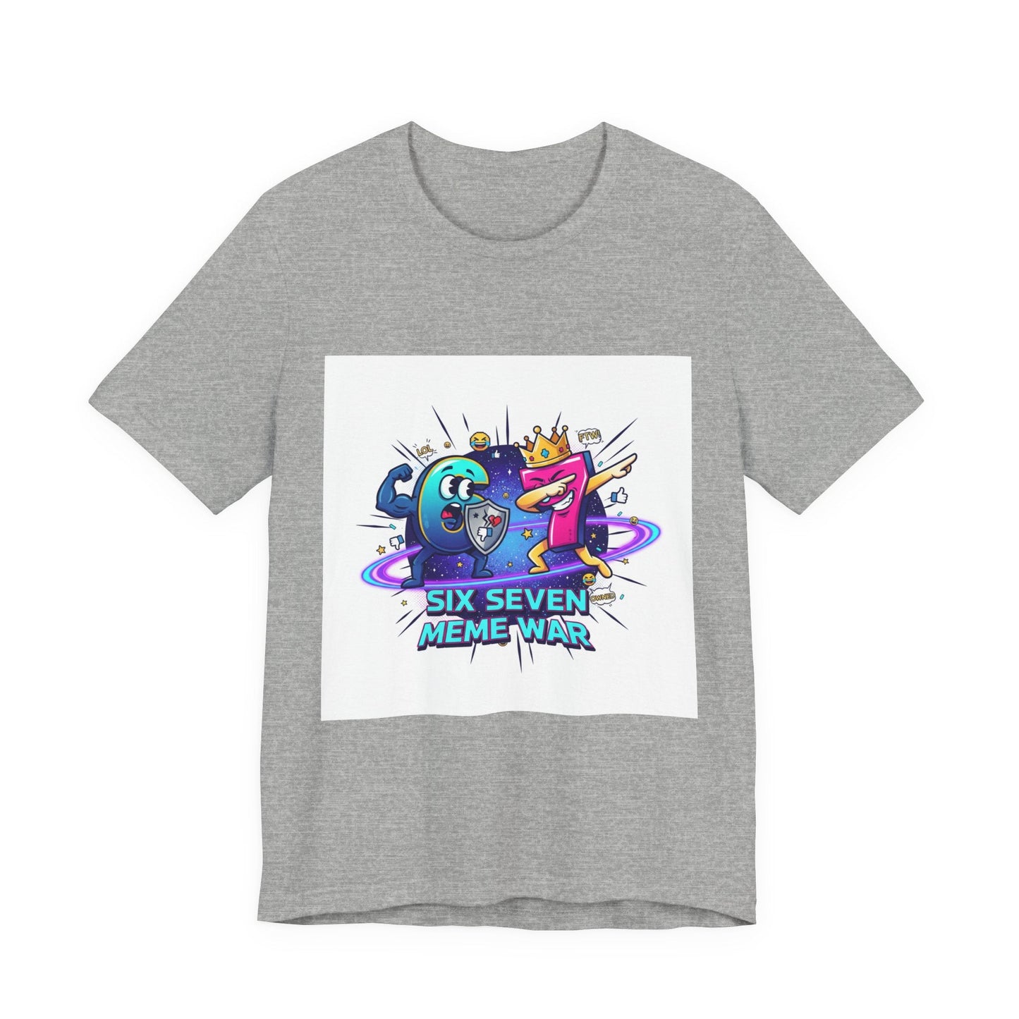 Six Seven Meme War T-Shirt | Legendary Internet Battle Tee
