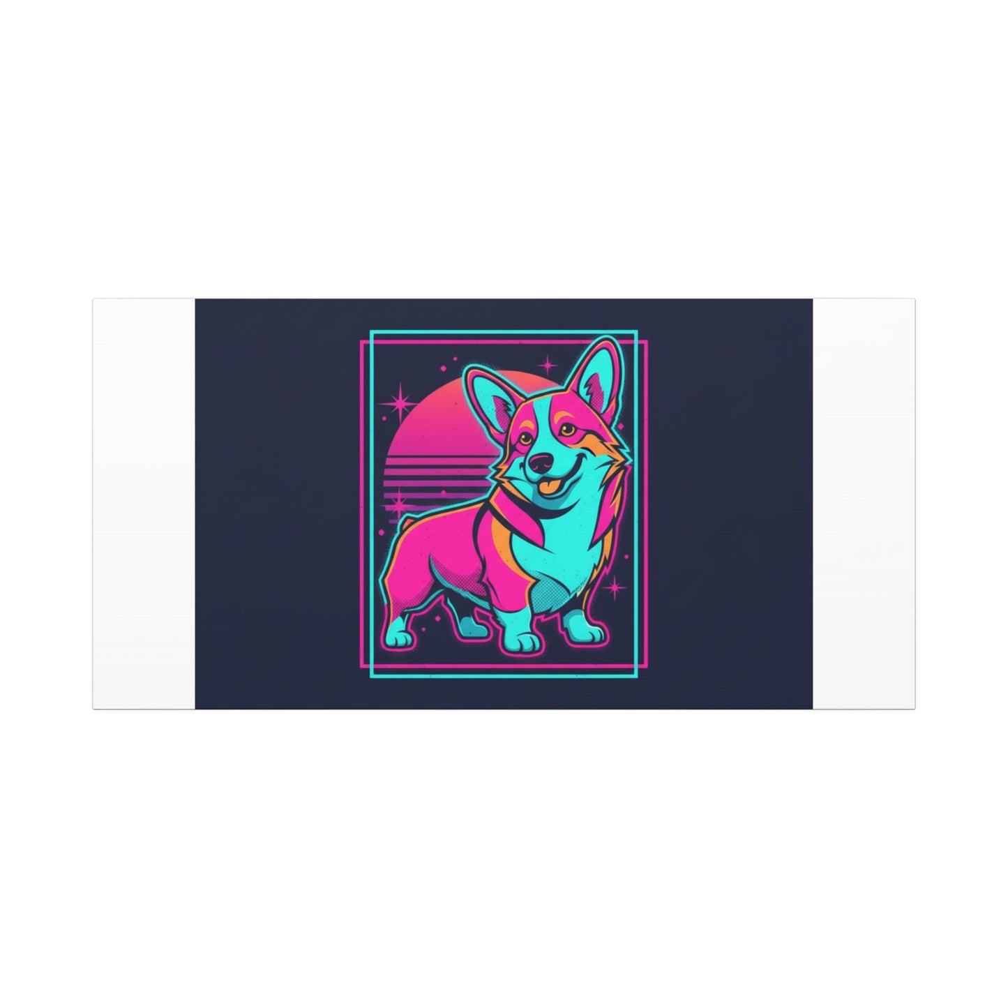 Platonic Love Corgi Canvas | Friendship Valentine, Galentine’s Wall Art