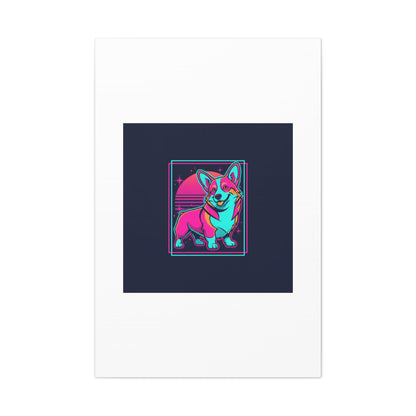 Platonic Love Corgi Canvas | Friendship Valentine, Galentine’s Wall Art